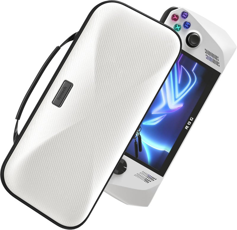 Syntech Hard Carrying Case Compatible with ASUS ROG Ally/ROG Ally X Console & Accessories, Portable Travel Handheld Case for Storage and Stand, EVA Shockproof Protective Carry Bag with Large Capacity - Image 1